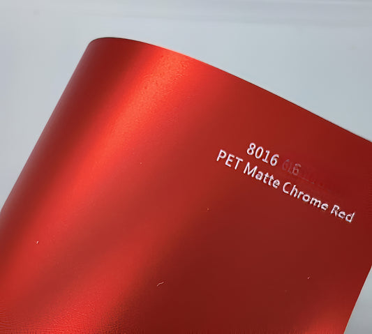 PET Matte Chrome Red - 8016