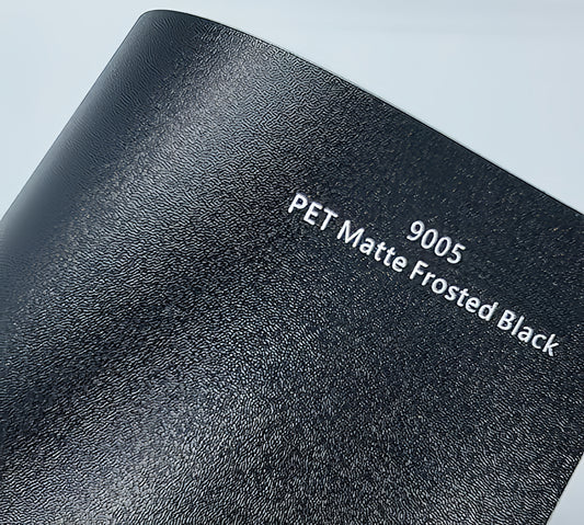PET Matte Frosted Black - 9005