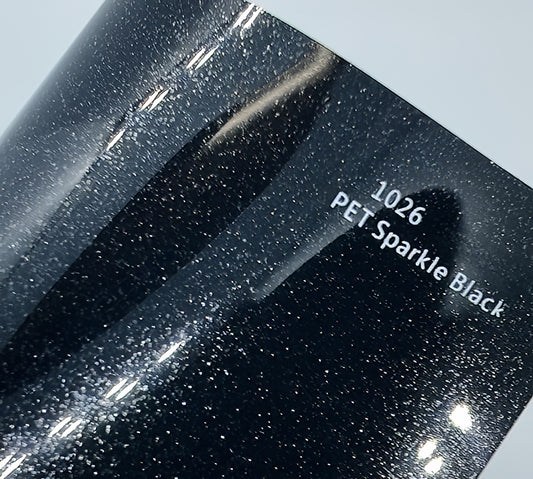 PET Sparkle Black - 1026