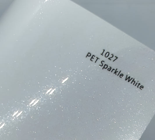PET Sparkle White - 1027