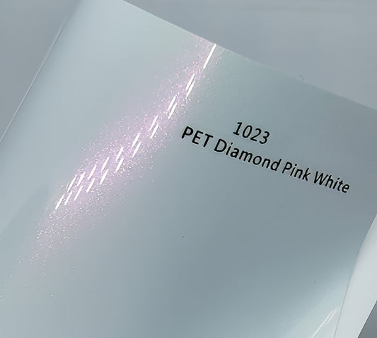PET Diamond Pink White - 1023