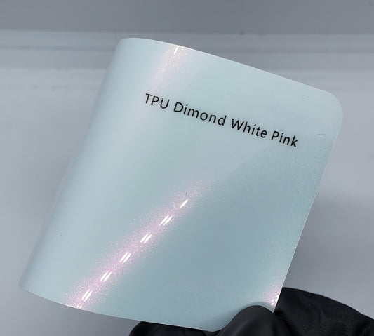 TPU Dimond White Pink