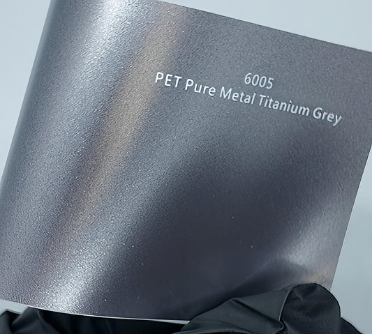 PET Pure Metal Titanium Grey - 6005