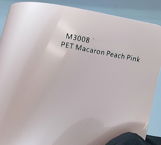 PET Macaron Peach Pink - M3008