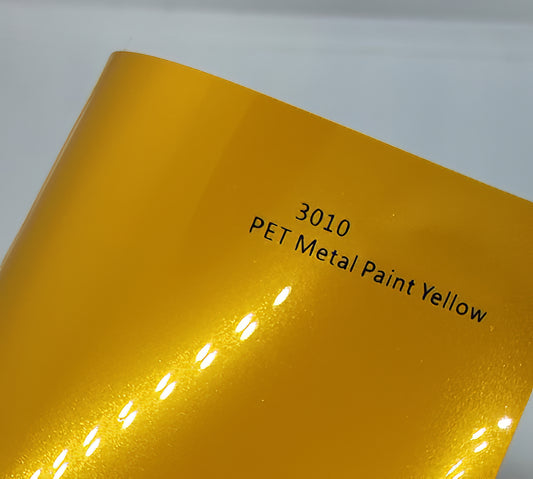 PET Metal Paint Yellow - 3010