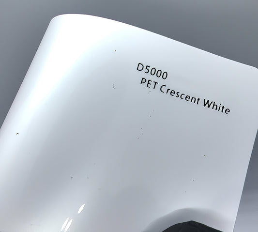 PET Crescent White - D5000