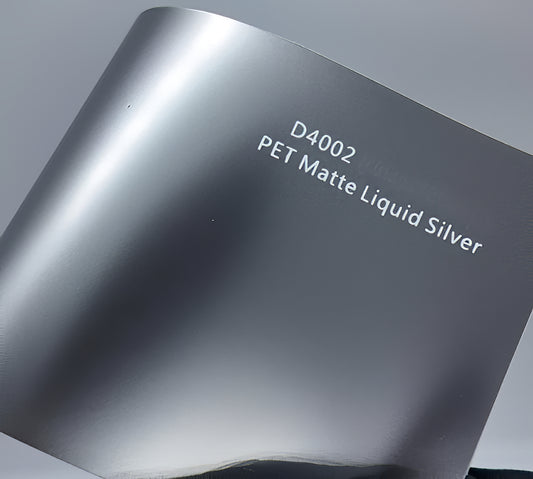 PET Matte Liquid Silver - D4002