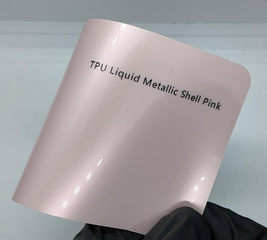 TPU Liquid Metallic Shell Pink