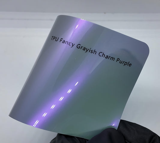 TPU Fancy Grayish Charm Purple