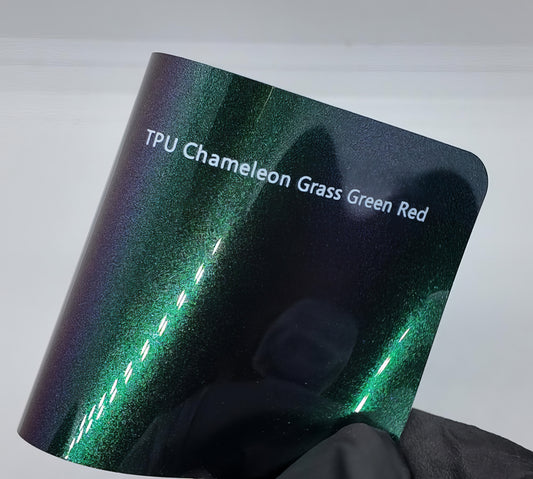 TPU Chameleon Grass Green Red