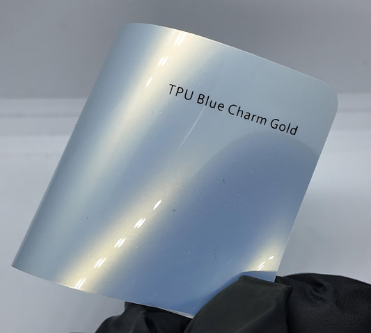 TPU Blue Charm Gold