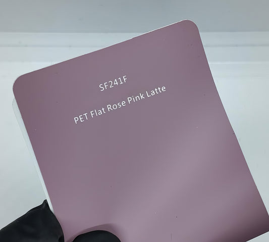 PET Flat Rose Pink Latte - SF241F