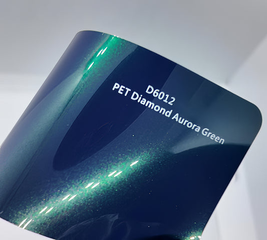 PET Diamond Aurora Green - D6012