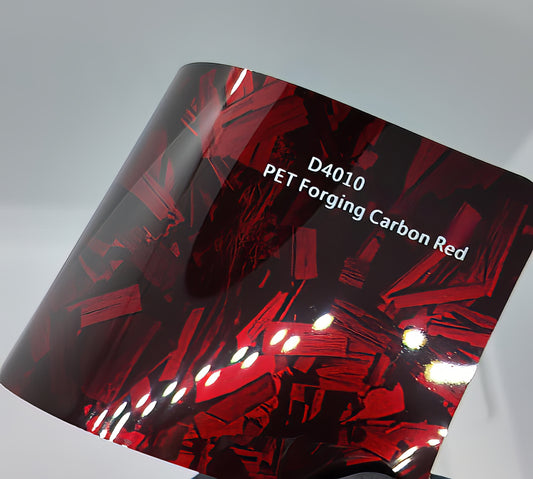 PET Forging Carbon Red - D4010