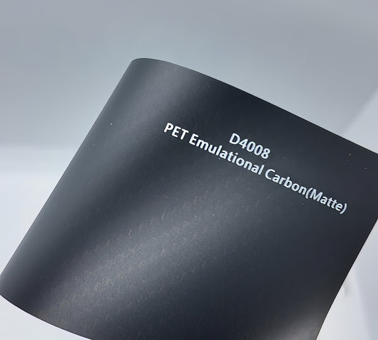 PET Emulational Carbon(Matte) - D4008