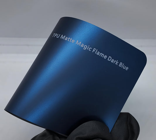 TPU Matte Magic Flame Dark Blue
