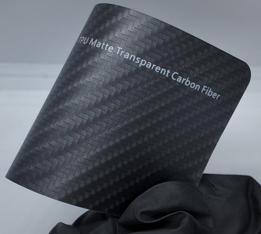 TPU Matte Transparent Carbon Fiber