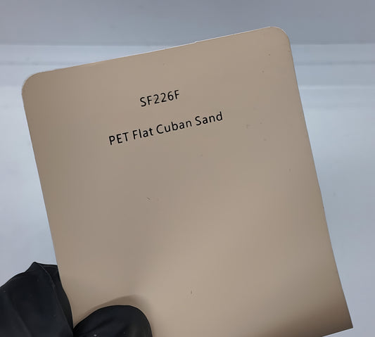 PET Flat Cuban Sand - SF226F