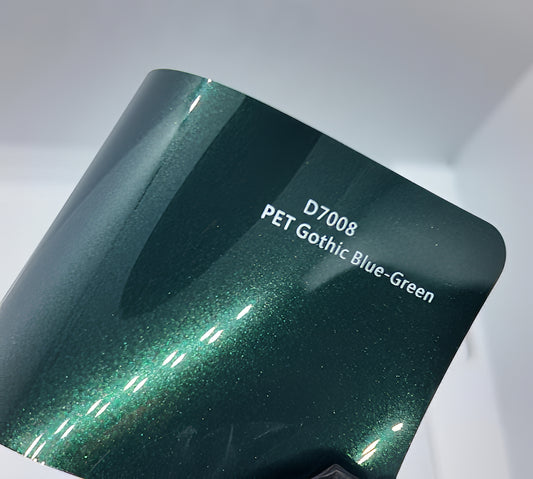 PET Gothic Blue-Green - D7008