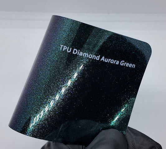 TPU Diamond Aurora Green