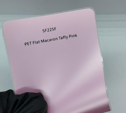 PET Flat Macaron Taffy Pink - SF225F