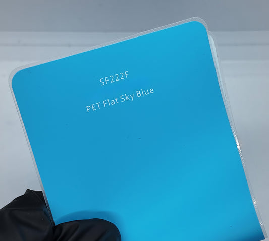 PET Flat Sky Blue - SF222F