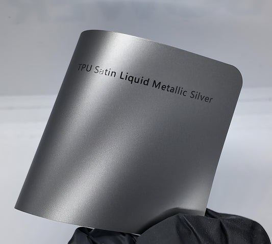 TPU Satin Liquid Metallic Silver