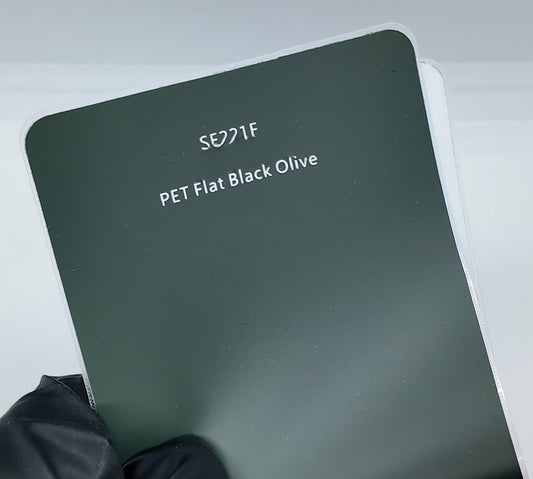 PET Flat Black Olive - SF221F
