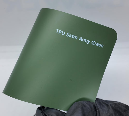 TPU Satin Army Green