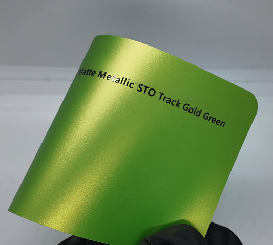 TPU Matte Metallic STO Track Gold Green
