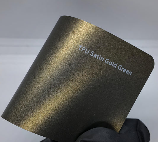 TPU Satin Gold Green