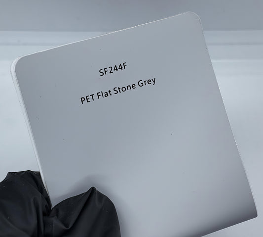 PET Flat Stone Grey - SP244F