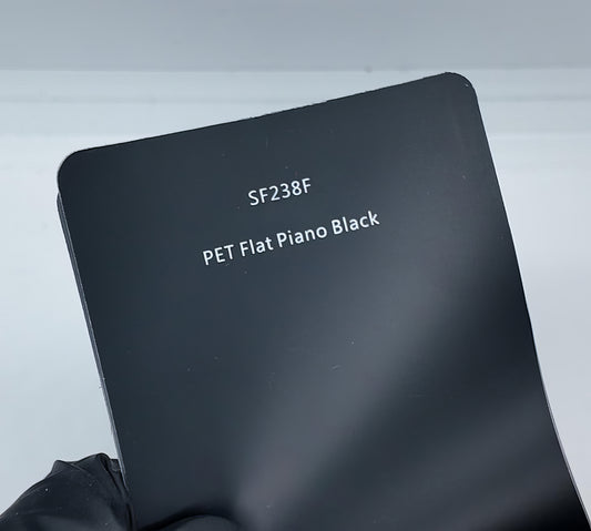 PET Flat Piano Black - SF238F