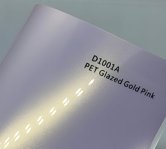 PET Glazed Gold Pink - D1001A