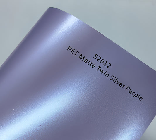 PET Matte Twin Silver Purple - S2012
