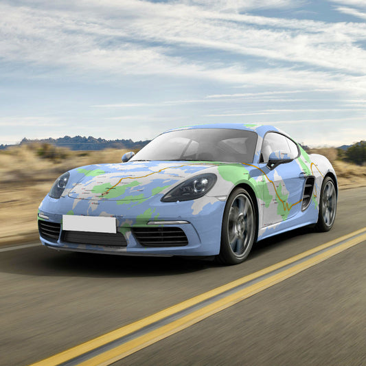 Customized Porsche maps